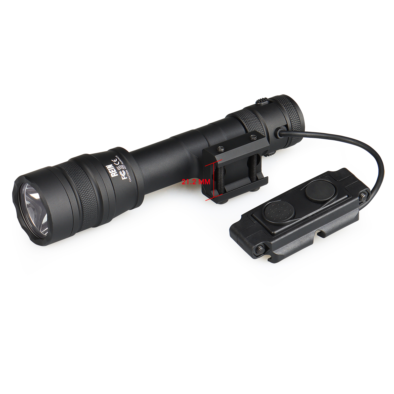 1400 lumens LED Light S7 Tool Steel bezel ring 6061-T6 Aluminum