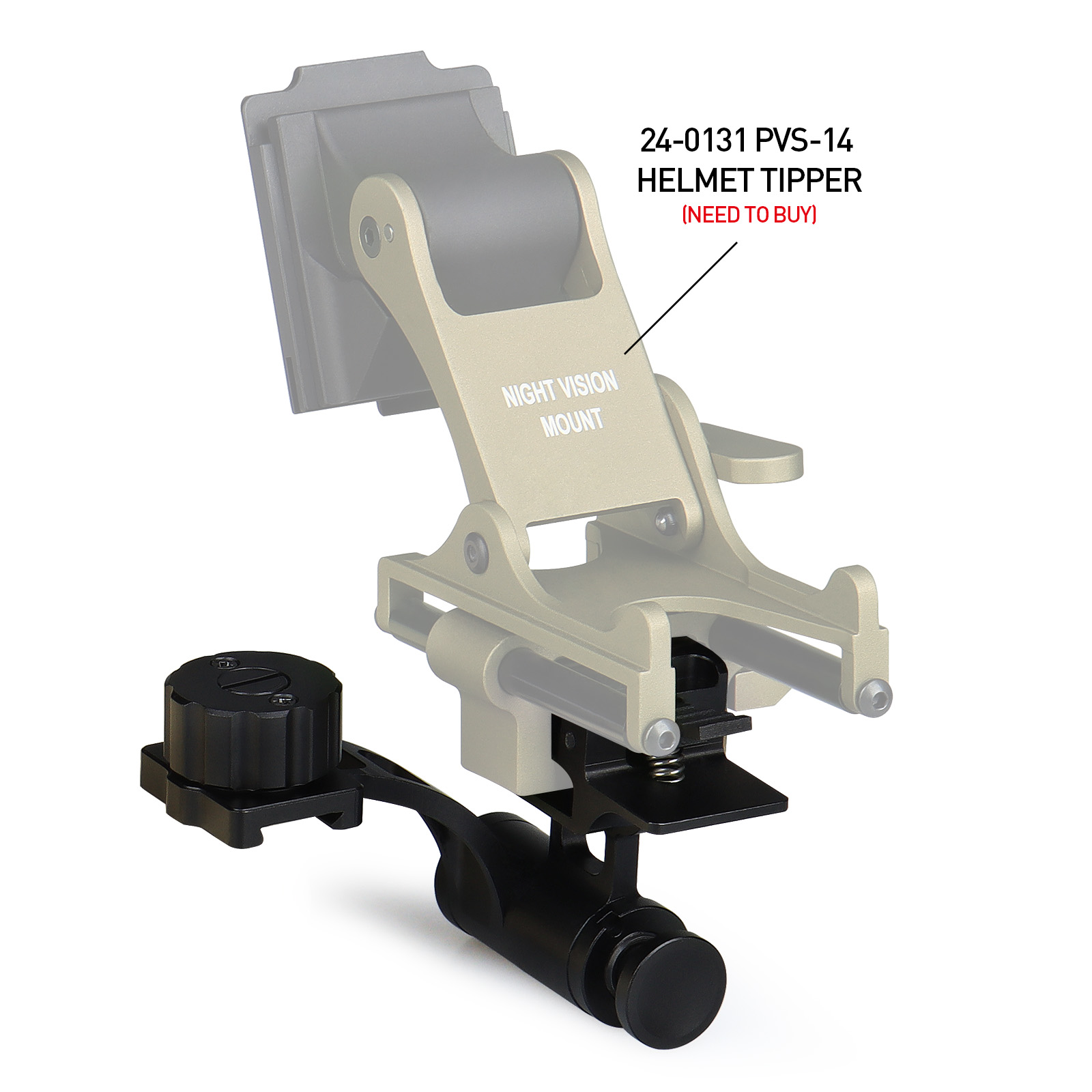 CANIS SPORT INC NV-Link: Universal Helmet Adapter/Mount for NVM-14