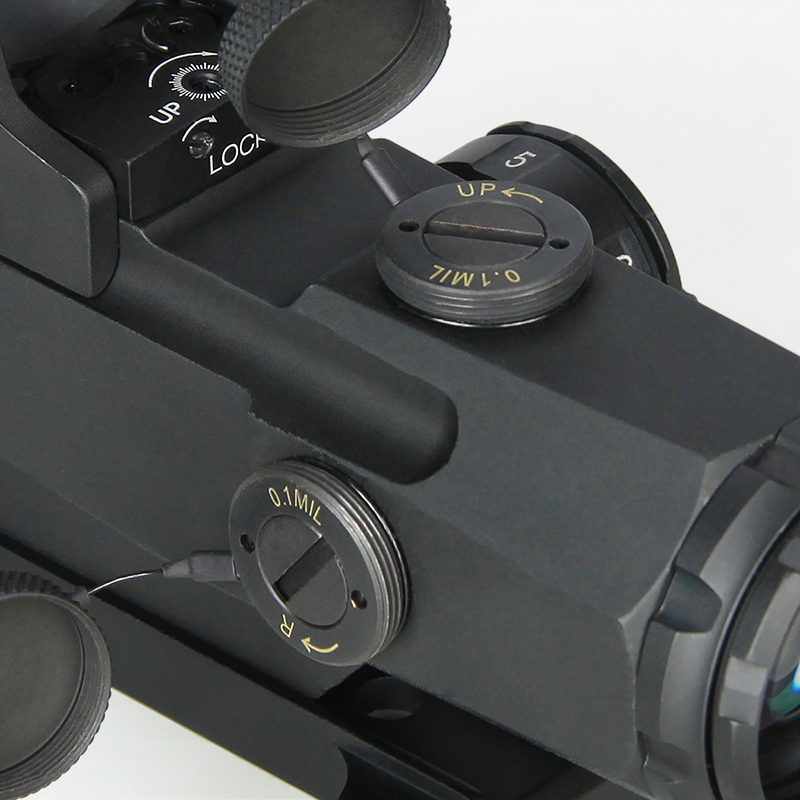Leupold Mark 4 HAMR Rifle Scope 4x 24mm with Picatinny Mount and DeltaPoint Red Dot Sight