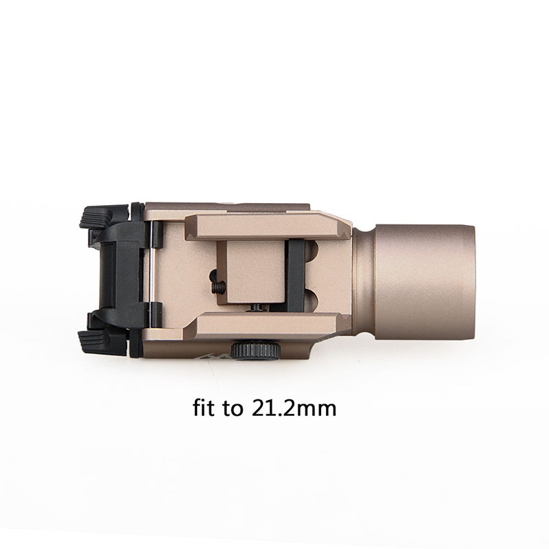 Hunting airsoft accessories PPT High Quality LED Light X400 Handgun Flashlight