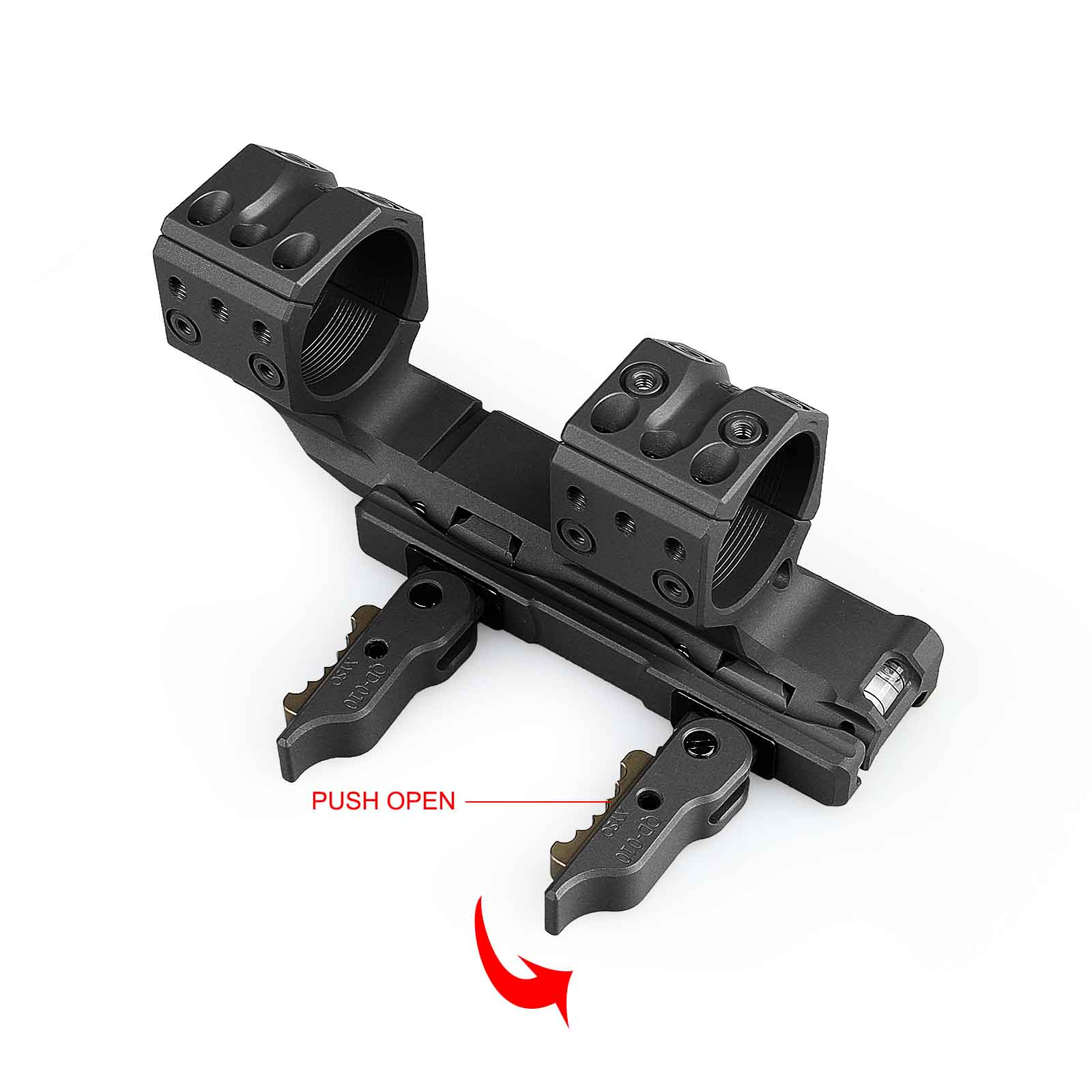 YSS 30mm Cantilever Scope Mount (Quick Detachable Version) - Black