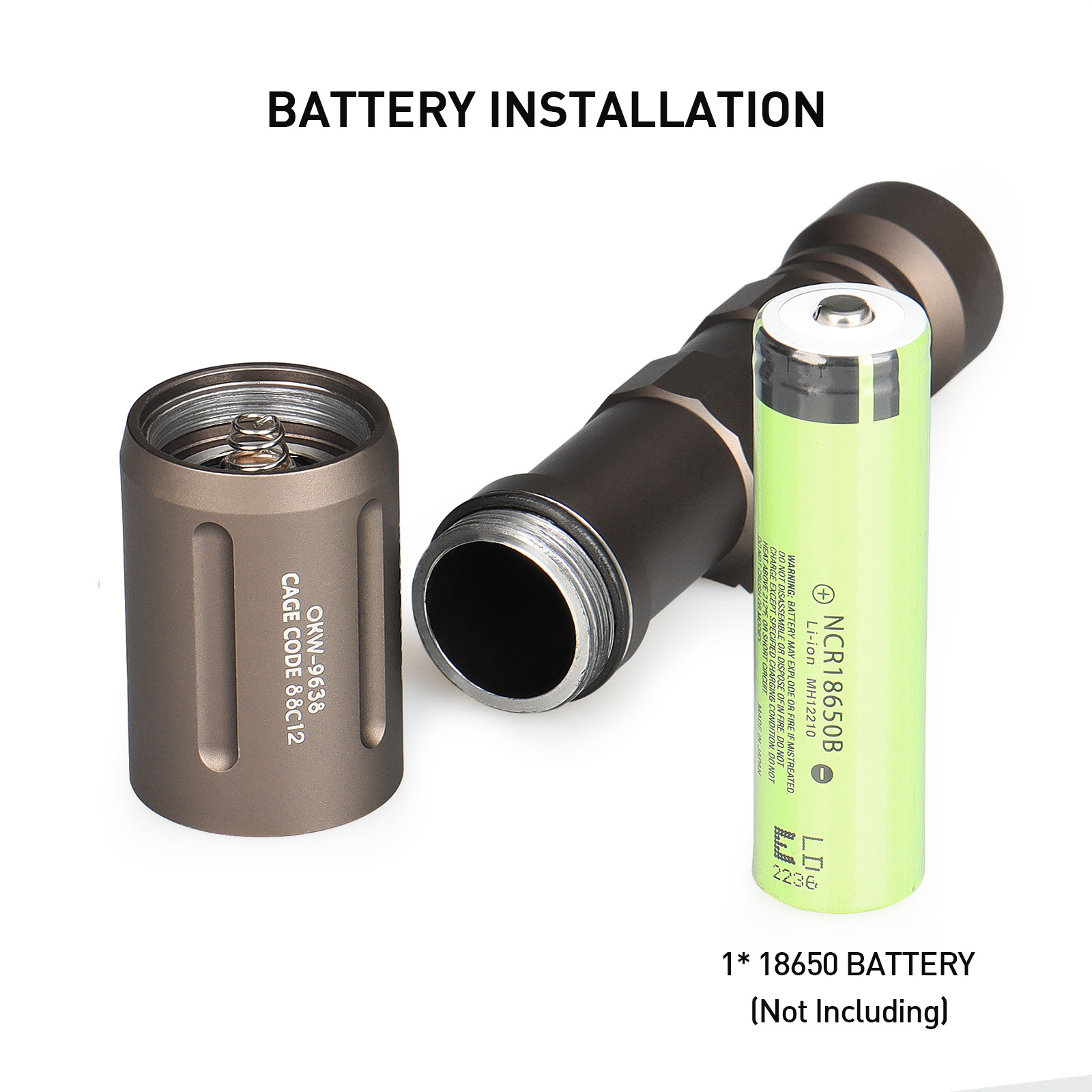 680 LED Flashlight Cool White 5700K Ultra Clear