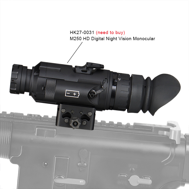 DLOC-IRD Quick Release Mount (Mini D-Loc Mount)--Rail:21.2mm