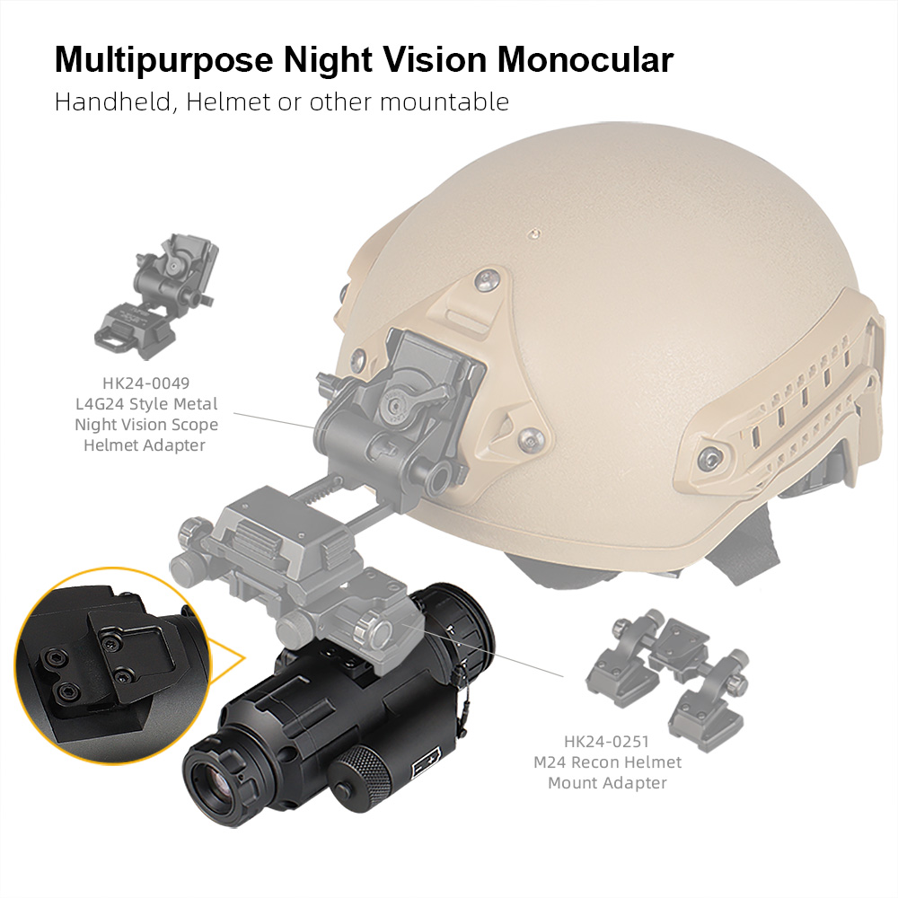 1-8X High Performance LED Digital Night Vision M250HD - FOV:21.5 ° X 12° for Hunting