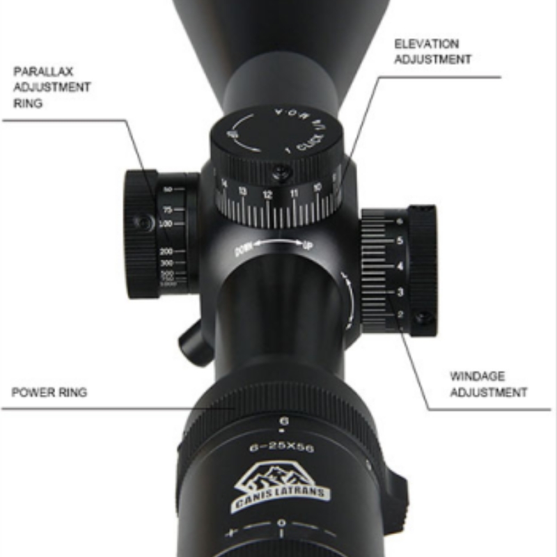 6-25x56SFF Side Foucs Rifle Scope