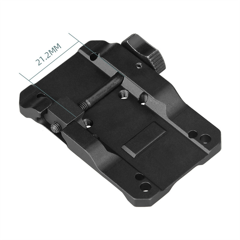 Reflex Exoskeleton Mount on Picatinny/NATO Accessory Rail - Universal Bracket