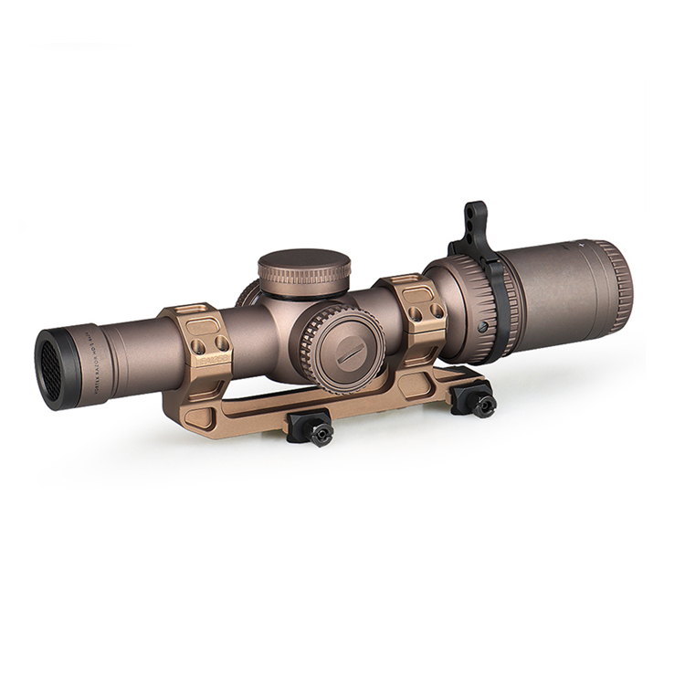Holy Warrior HWOCAG HD 1-6x 24 Airsoft Scope Deluxe Set with Rifle Scopes Covers & Anti-reflective Cover & Quick Release Mounts