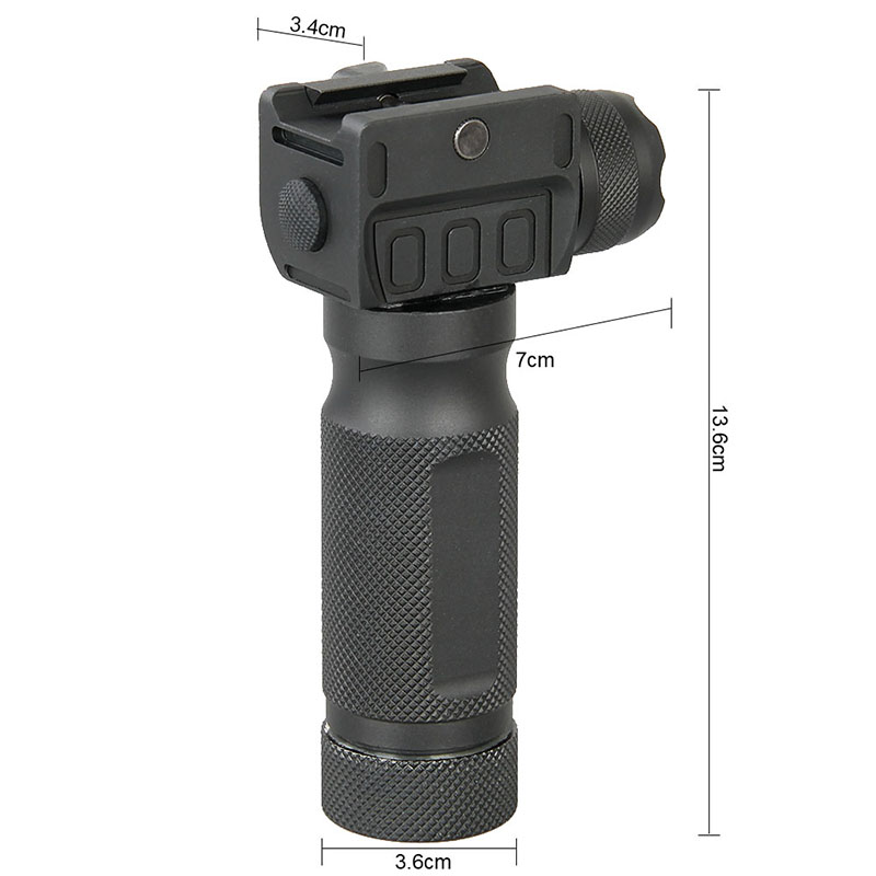 LED Vertical Foregrip Flashlight for AR-15/M-16 Rifles