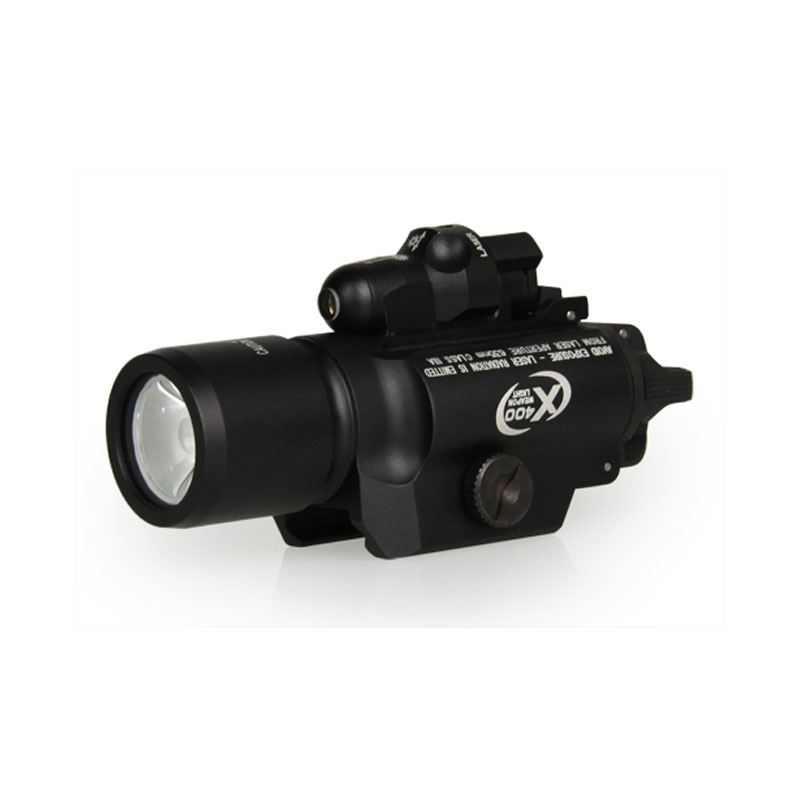 Hunting airsoft accessories PPT High Quality LED Light X400 Handgun Flashlight