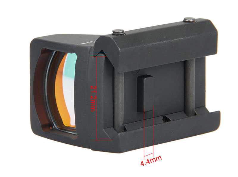 3 MOA Red Dot Sight Reflex Scope LED Automatically Adapts to Ambient Brightness