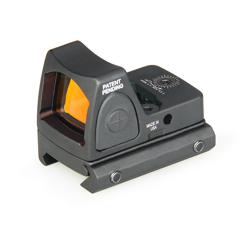 Tactical Red Dot Scope Compact Collimator Reflex Sight Hunting Riflescope Pistol Optics Weaver Rail