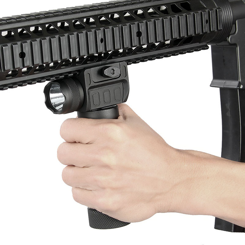 LED Vertical Foregrip Flashlight for AR-15/M-16 Rifles