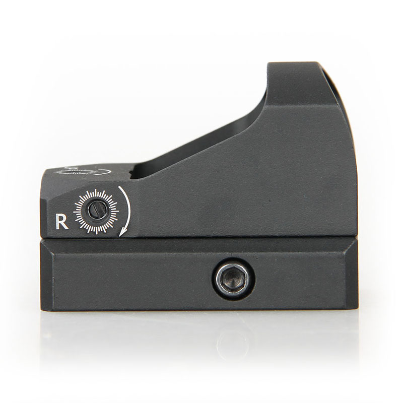 3 MOA Red Dot Reflex Sight Scope Micro Mini Red Dot Optics with Weaver Mount for Rifle Handguns