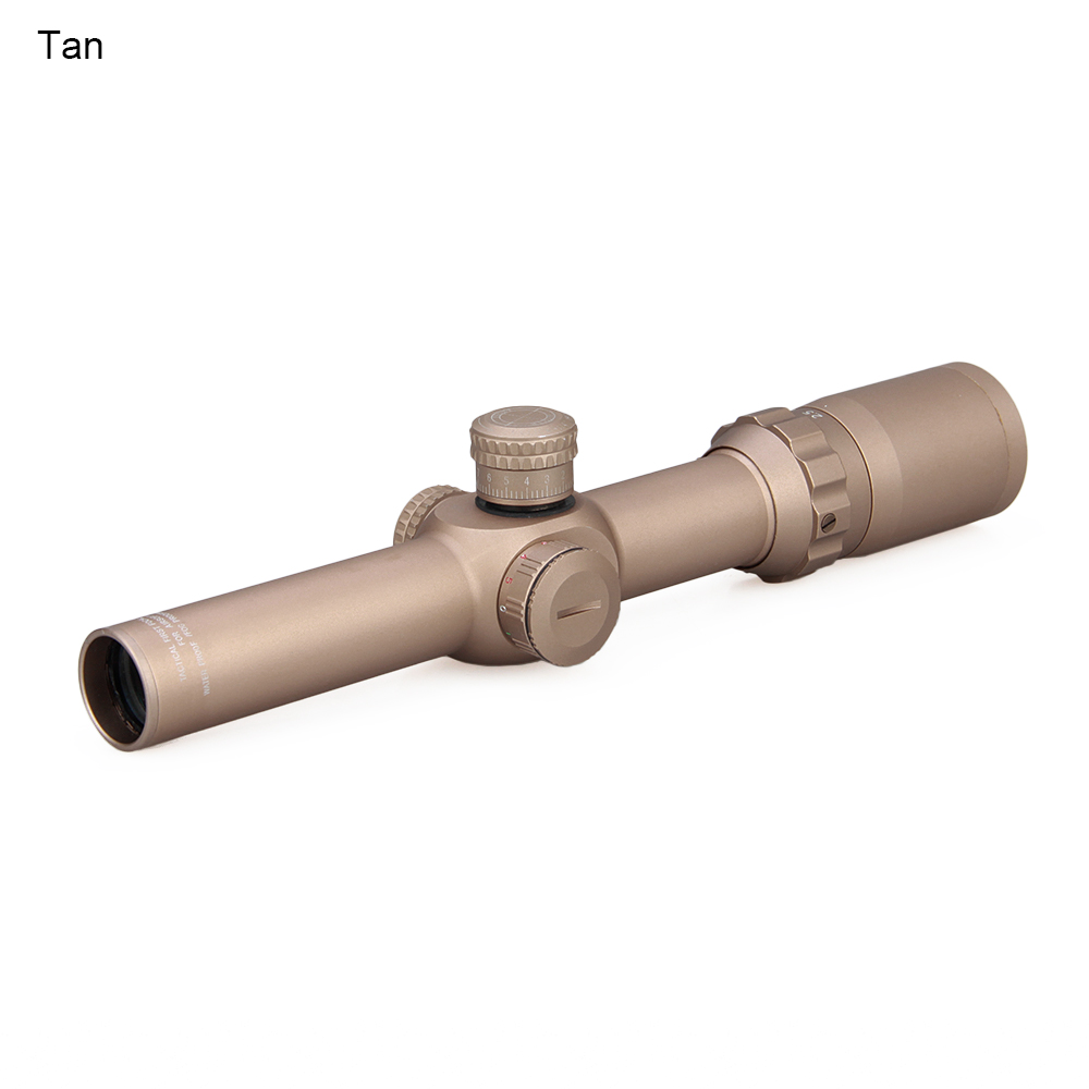 30mm Aluminum Alloy Picatinny Rail - Mounted 2.5 - 10X26 Riflescope with Multilayer Broadband Coating, Mil - Dot Reticle, 6 - Level Red/Green Illumination, and ±30 - ±40 E/W Adjustment