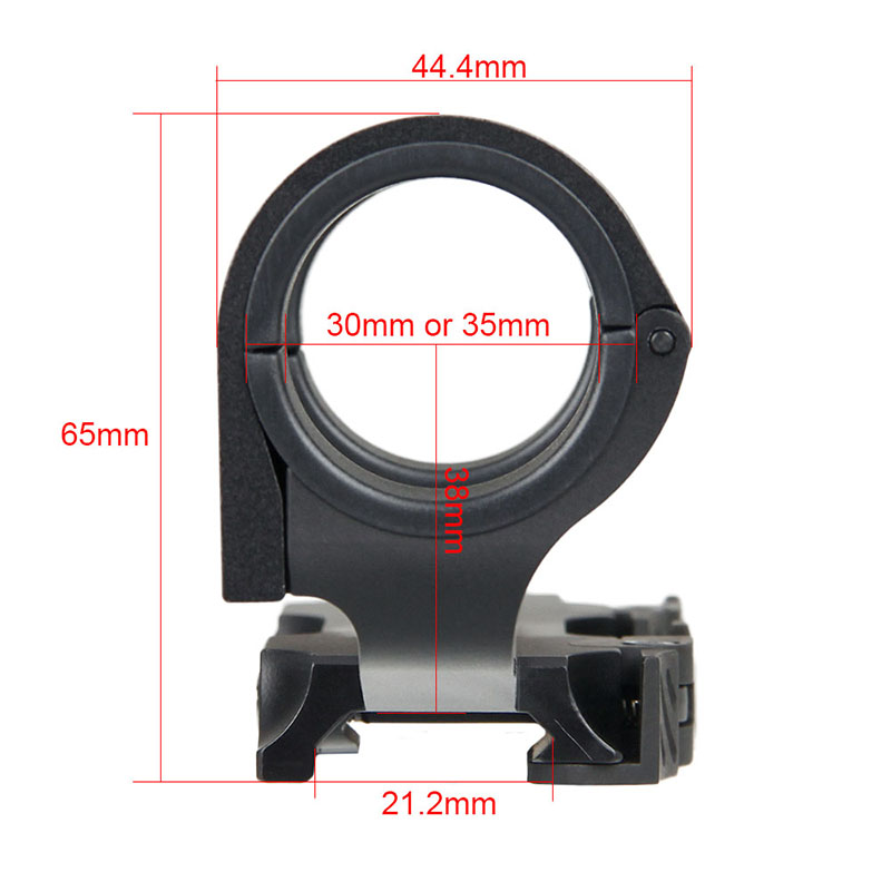 weaver scopes mounts - 35mm or 30mm Scope Mount Center Height 38mm