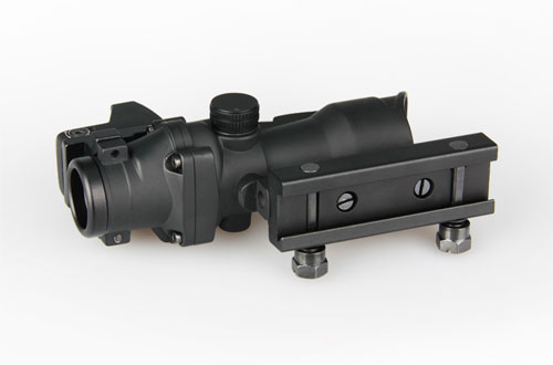 4x32 ACOG Style Fiber Rifle Scopes with Red Dot Sight Best Rfle Scopes Brands for Deer Hunting