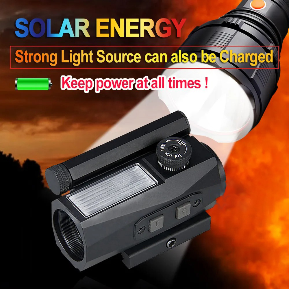 1x20 Red Dot Scopes Reflex Sight With solar charging function