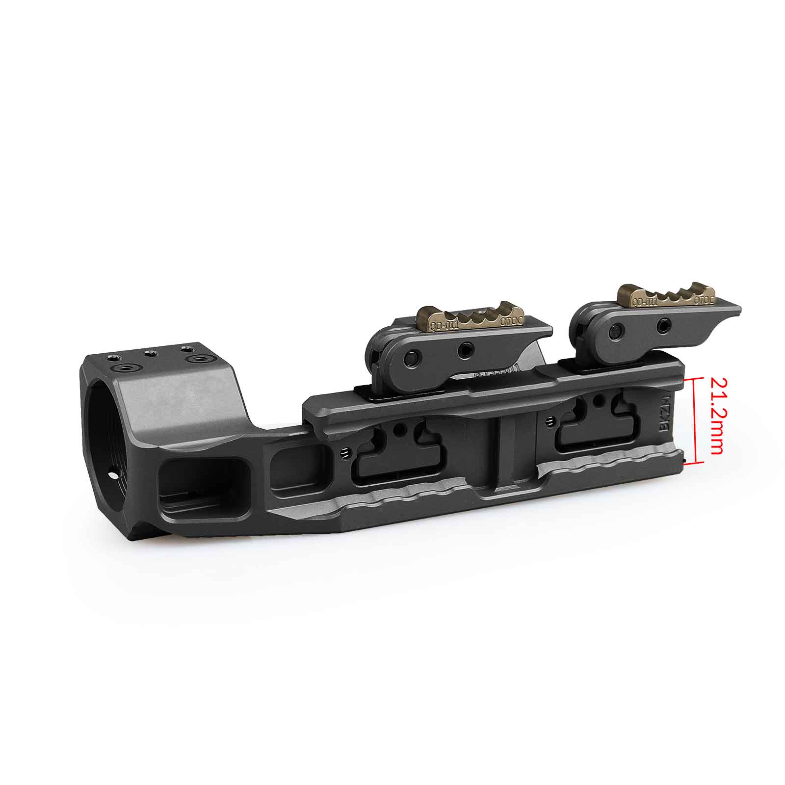 YSS 30mm Cantilever Scope Mount (Quick Detachable Version) - Black