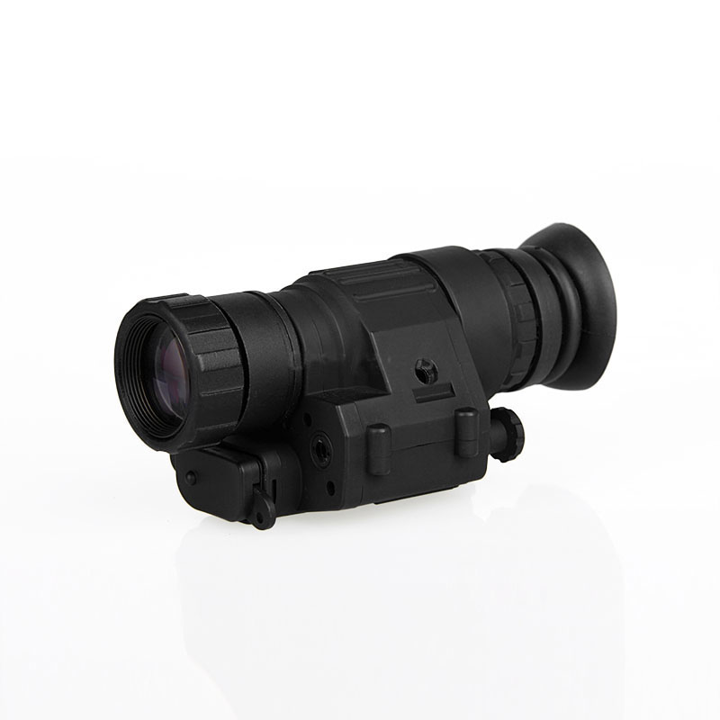 Aluminum J-Arm helmet mount for PVS14 Monocular Hunting accessories+PVS-14 2X Digital Night Vision Goggles with IR LED+ Mental L4 G24 Mount - AR 15 Scope/PVS-18 Airsoft Machined Low Profile Breakaway 