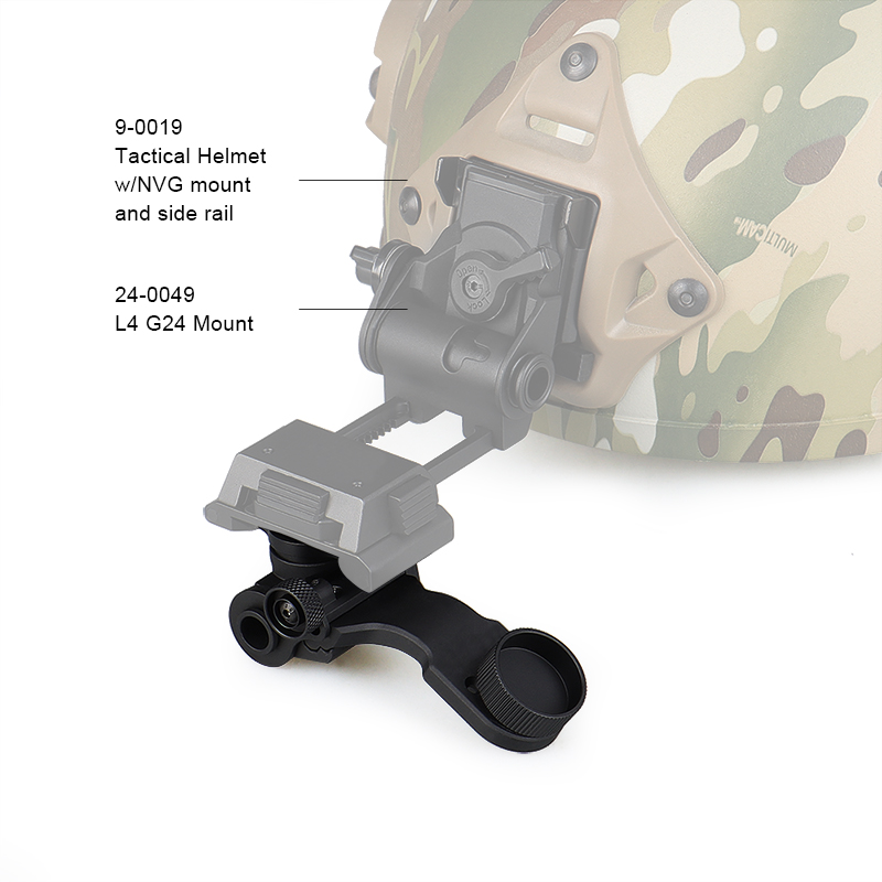New In 2023 PVS-14 Aluminum NV J-ARM Adapter Fit For Helmet Adapter