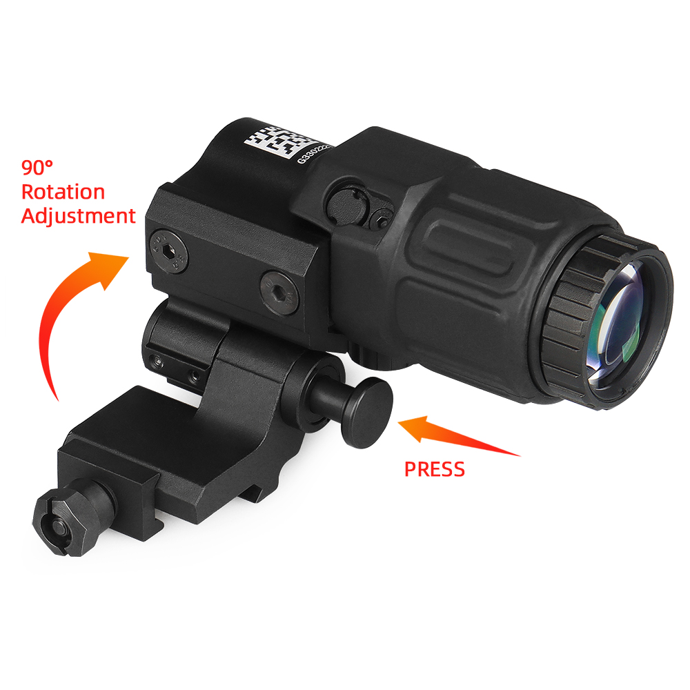 Holographic Sight 3x Magnifier with SOTAC G33 STS Type Mount