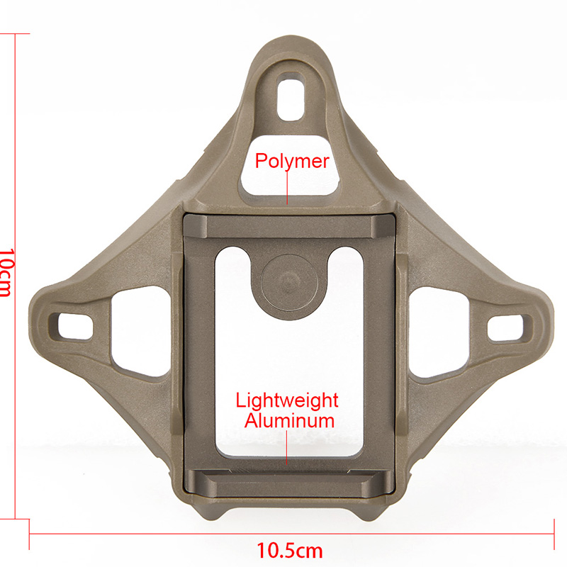 Wilcox L4 Three Hole Shroud For Ach/Mich/Pasgt Helmets
