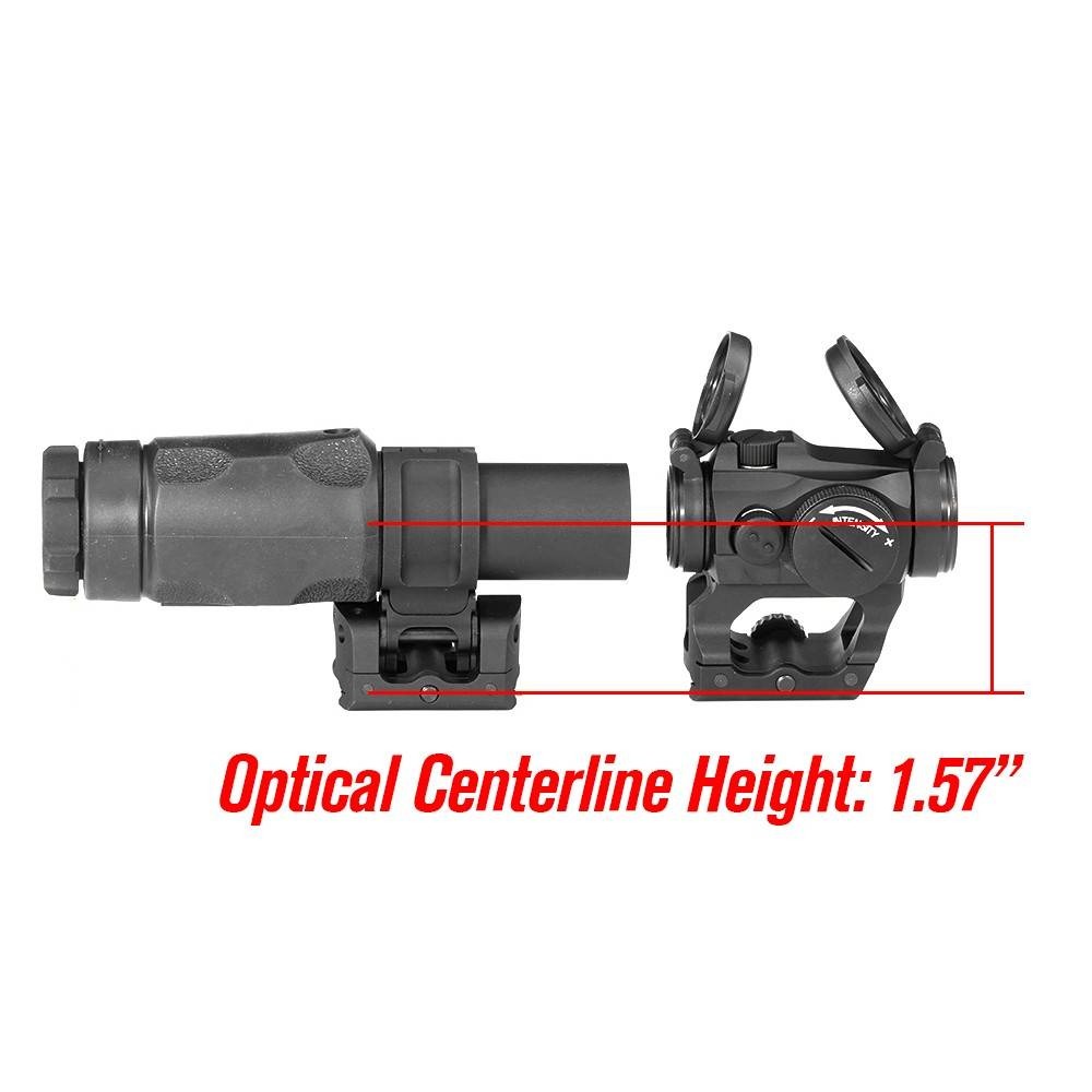6XMAG-1 6x magnifier scope With Optics Aimpoint TwistMount for Picatinny rail