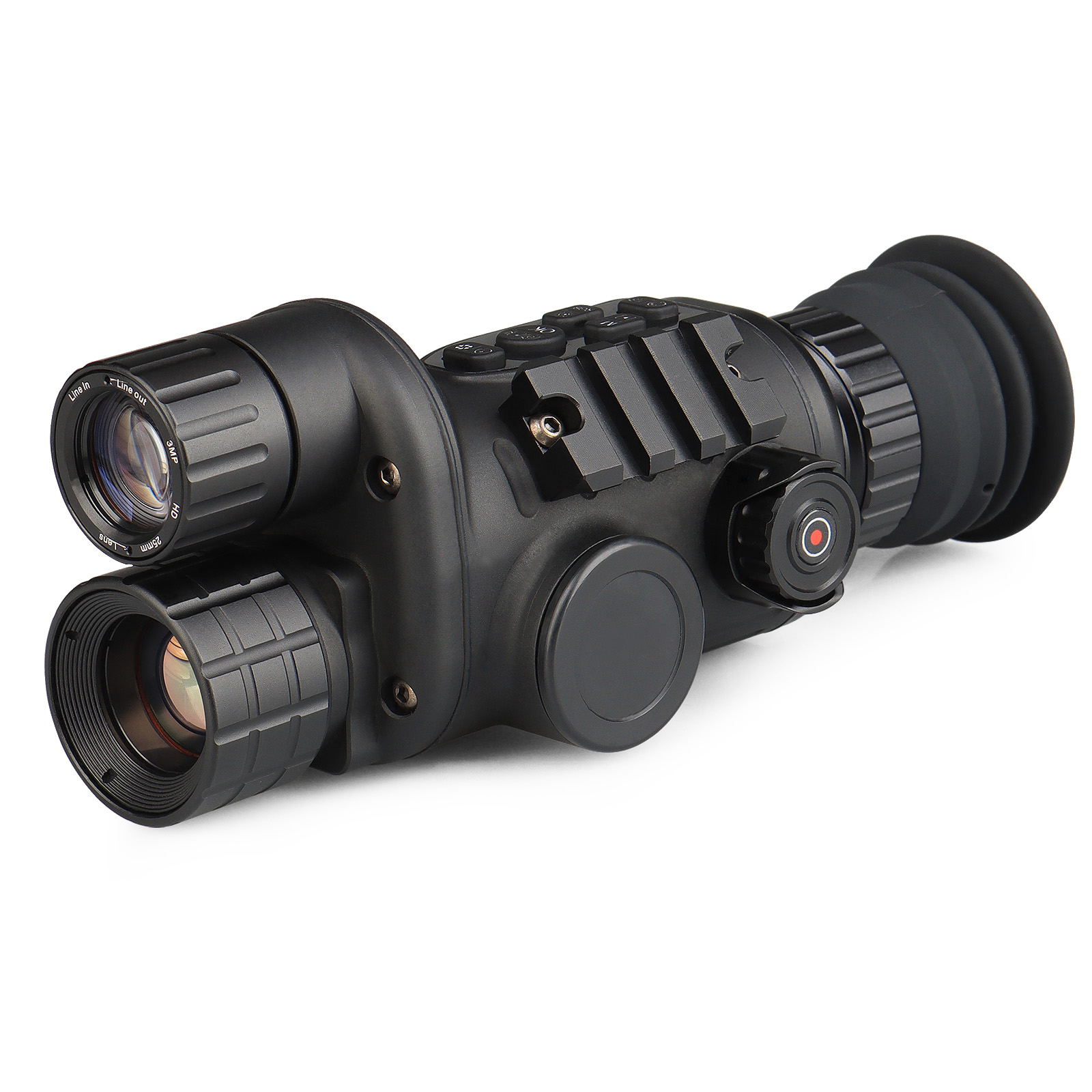 Professional Multi-Purpose 1-6X High Definition Digital + Thermal Military Hunting Monocular Night Vision