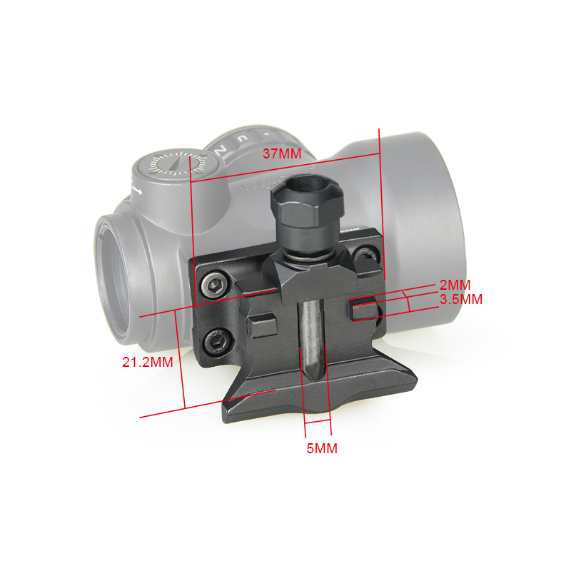 Scope Mounts Bases durable and strong, light weight, easy to disassemble