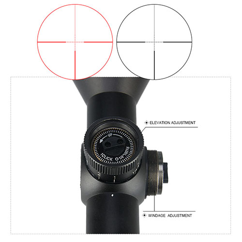 3-9X 42 Best 7º-2.3º Rifle Scope