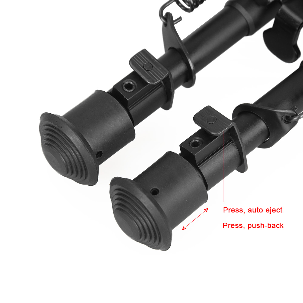 HARRIS BIPOD - 6 INCHES TO 9 INCHES TACTICAL BIPOD
