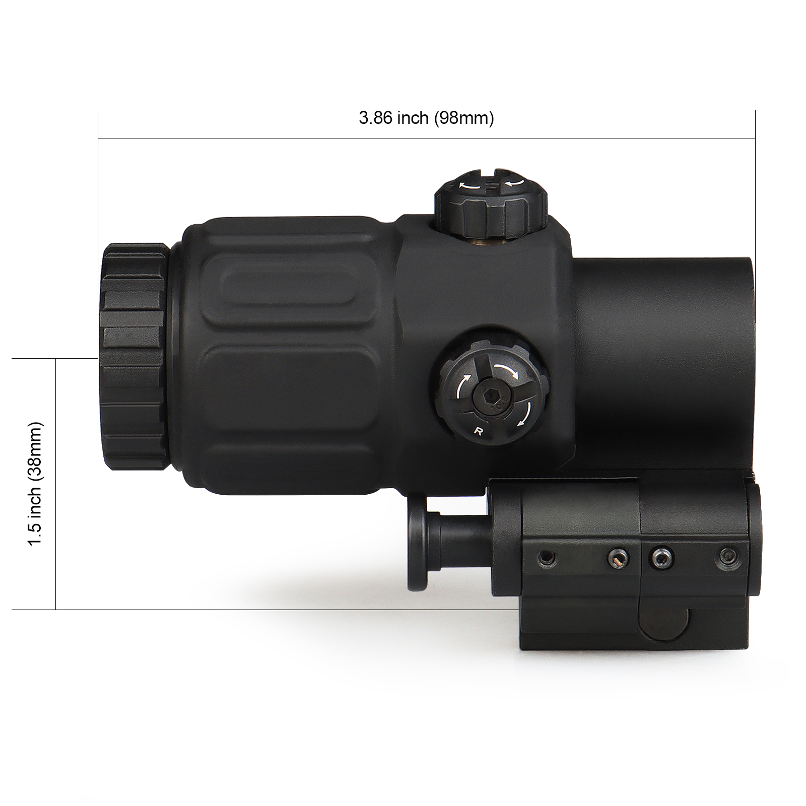 Holographic Sight 3x Magnifier with SOTAC G33 STS Type Mount