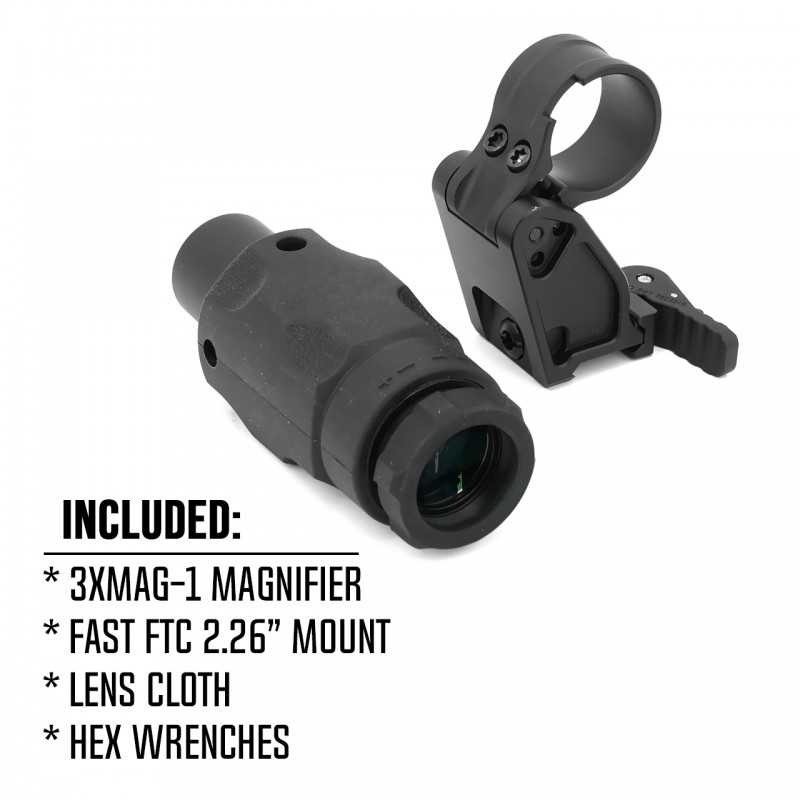 Aimpoint Professional 3XMag-1 Magnifier Scope with Optics Aimpoint TwistMount for Picatinny rail