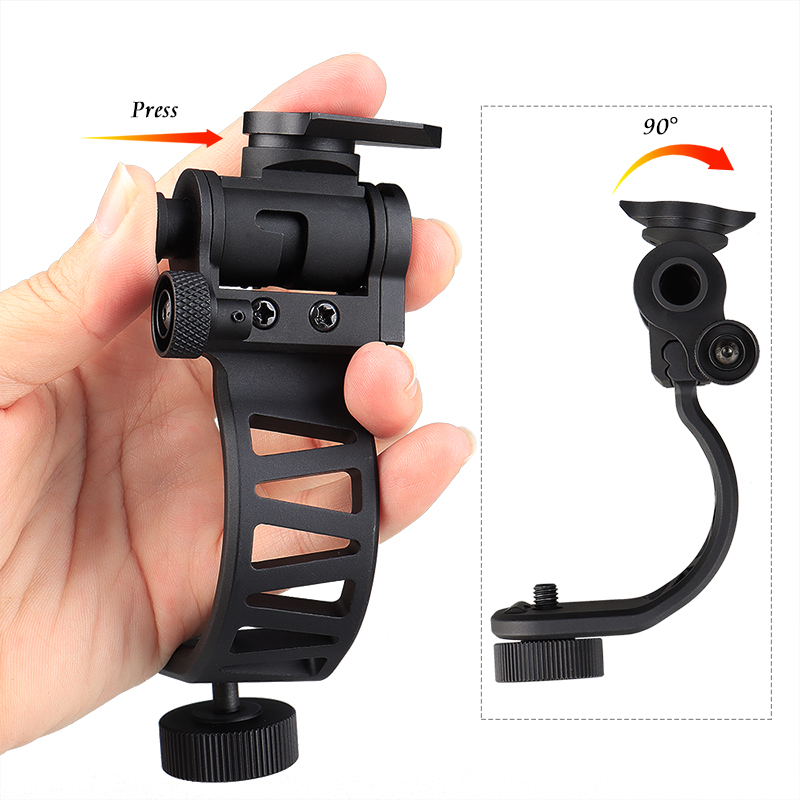 Aluminum J-Arm helmet mount for PVS14 Monocular Hunting accessories+PVS-14 2X Digital Night Vision Goggles with IR LED+ Mental L4 G24 Mount - AR 15 Scope/PVS-18 Airsoft Machined Low Profile Breakaway 