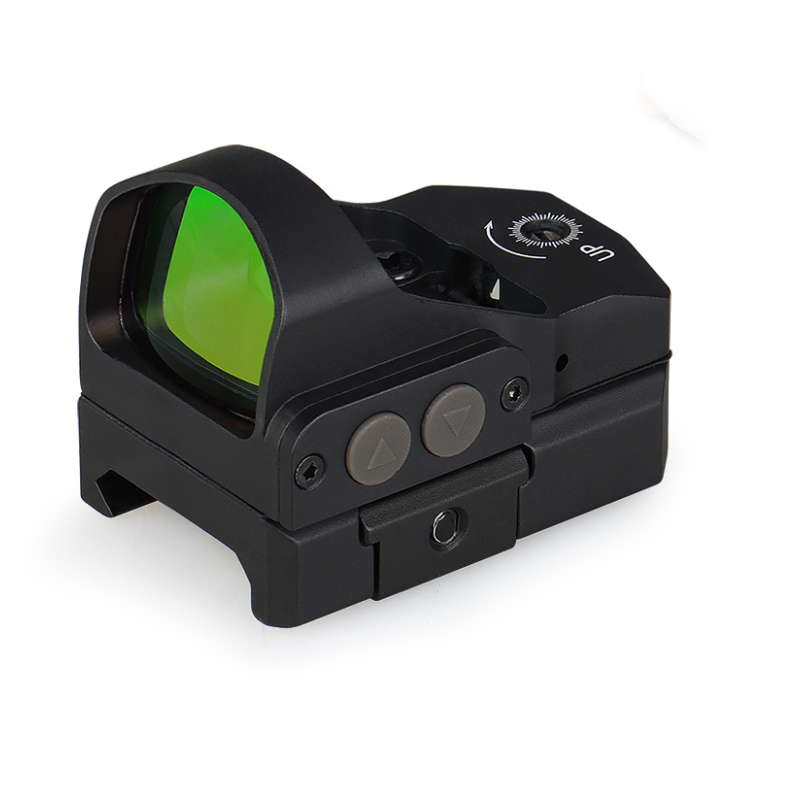 YSS 1x24mm Red Dot Sight Scope 2 MOA Reflex Sight Waterproof Shockproof Fog-Proof with Rail Mounts for Hunting