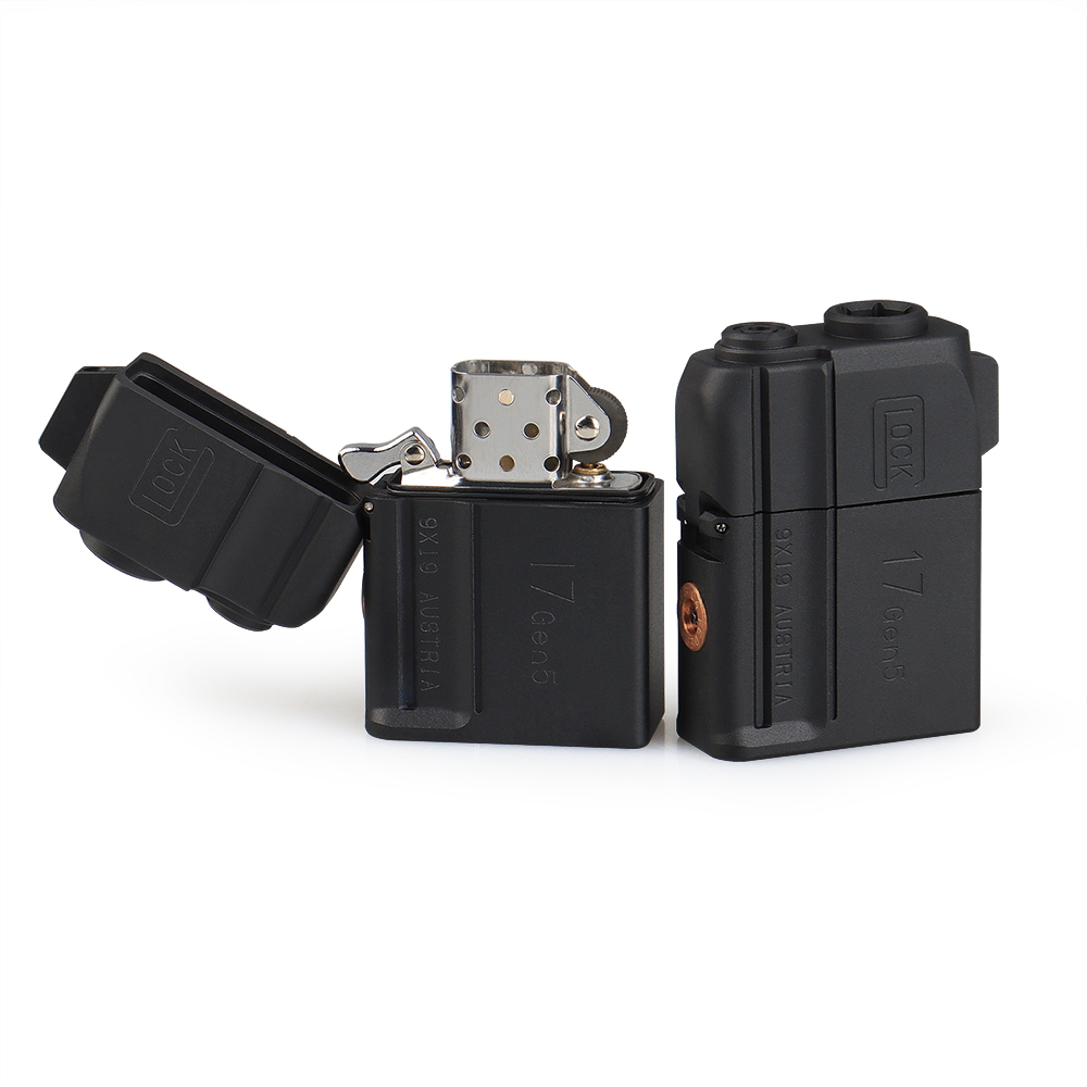 New Glock 17 Aluminum Alloy Kerosene Creative Series Personalized Lighter