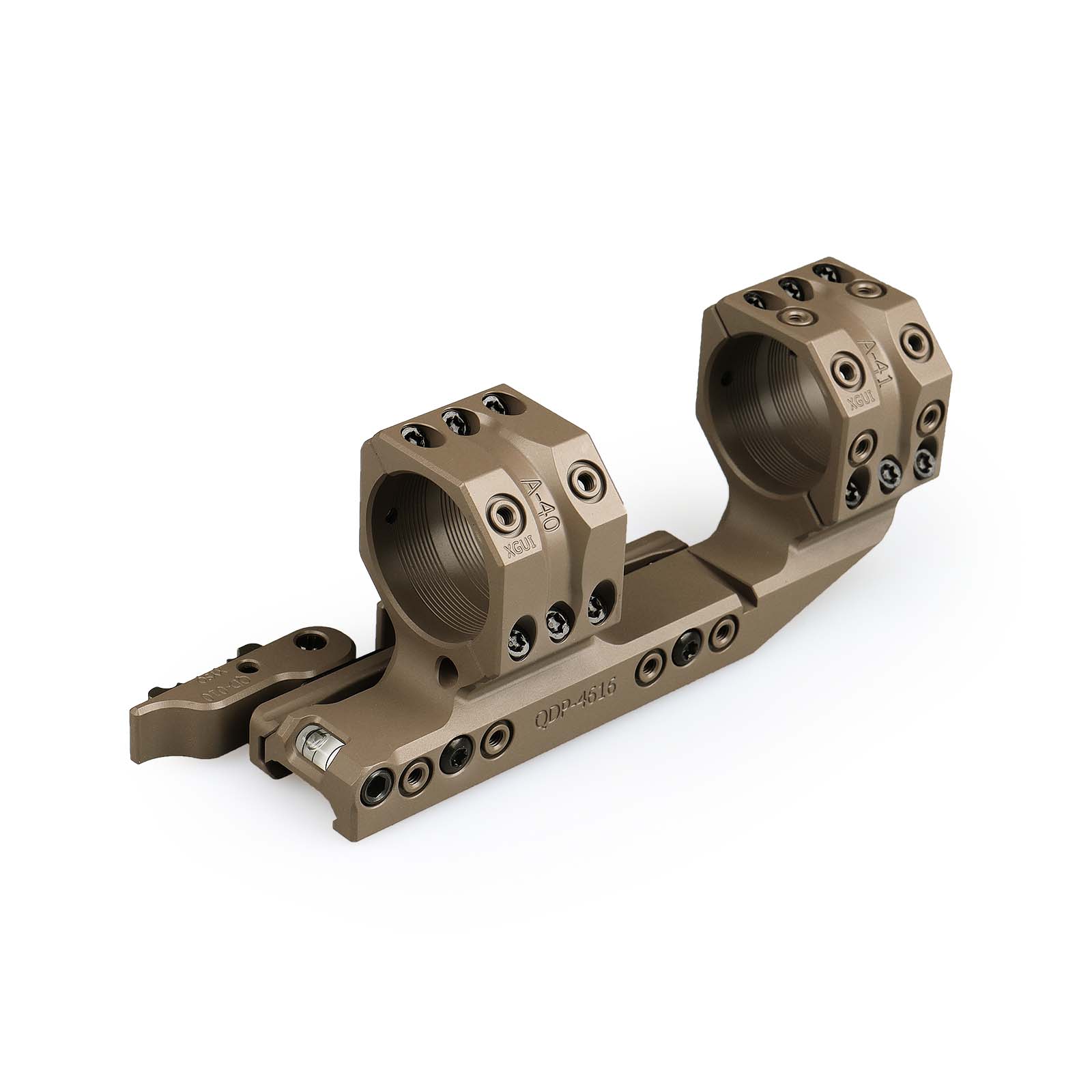 YSS 34mm Cantilever Scope Mount (Quick Detachable Version) - Black