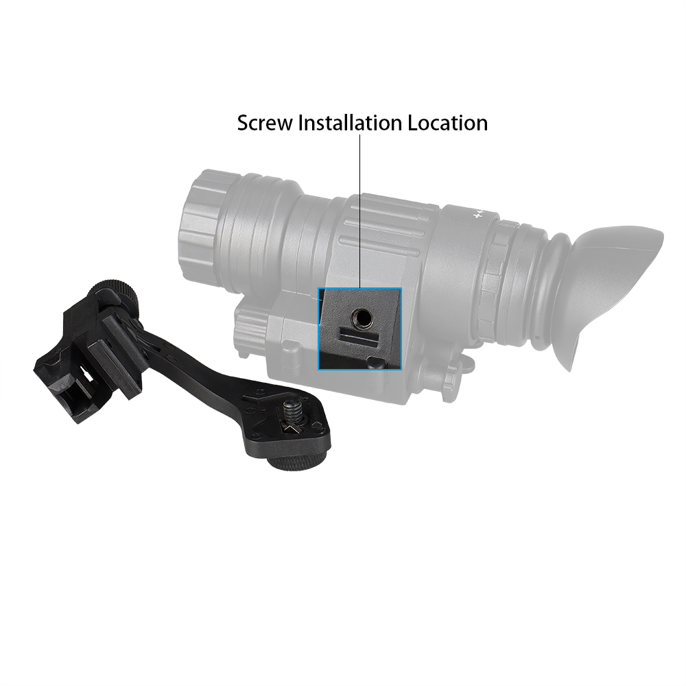 Metal NVG Rhino Arm Helmet Adapter +J-Arm Headset Adapter for PVS-14