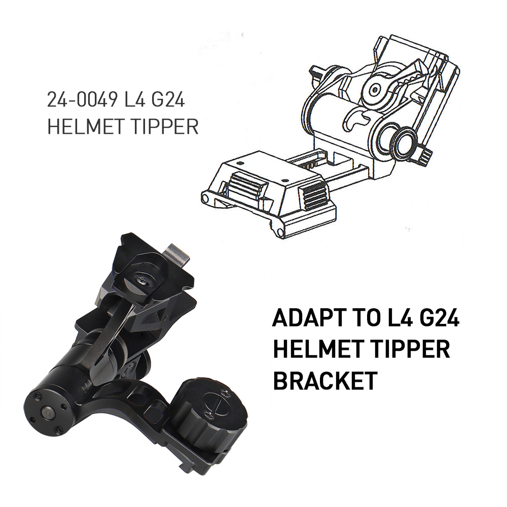 Adjustable Helmet mount adapter for Night Vision NVM-14