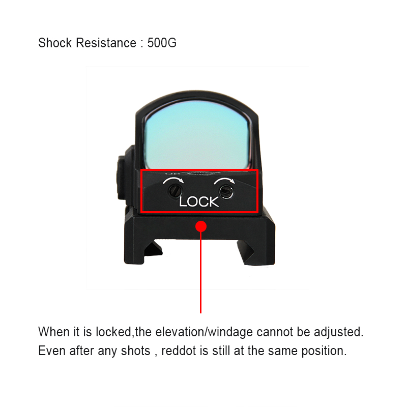 YSS 1x24mm Red Dot Sight Scope 2 MOA Reflex Sight Waterproof Shockproof Fog-Proof with Rail Mounts for Hunting
