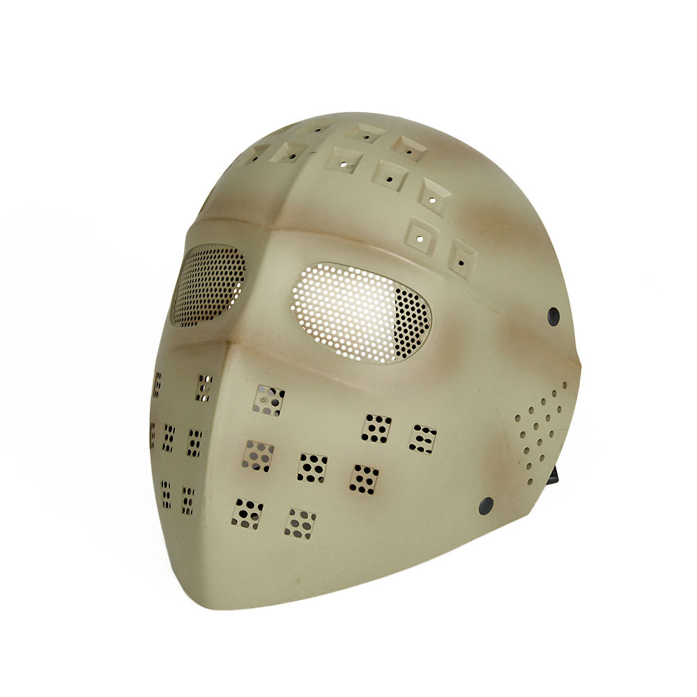Paintball Shooting Full Face Tactical Mask with Hood Protective Paintball Hood Mask Eye Protection