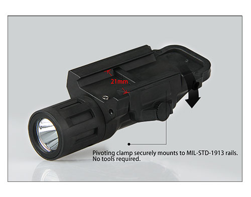 Multfunction Light Powerful Flashlight 100 Lumens 80 hours