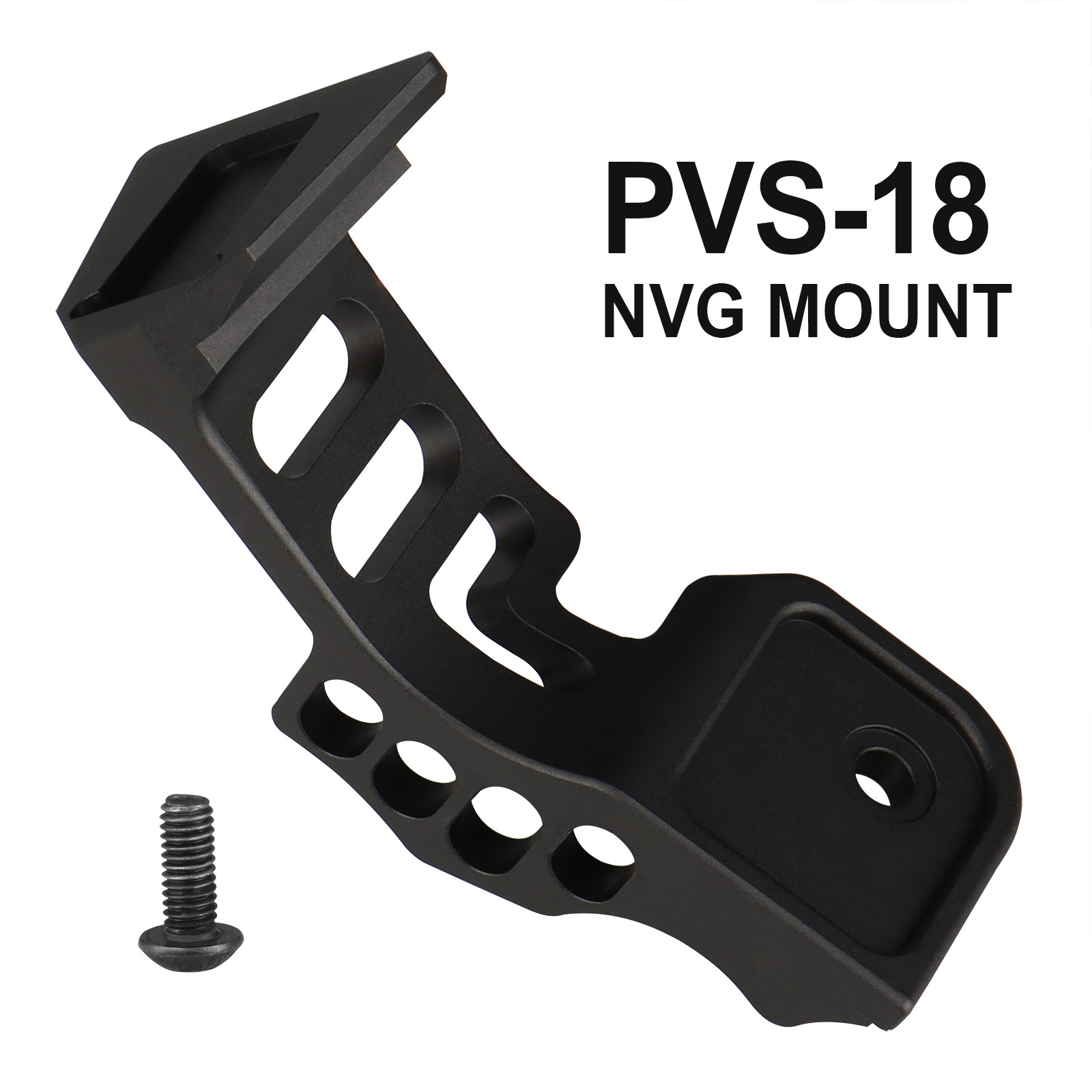 Aluminum lightweight simplified linker for night vision PVS-18 helmet nvg mount