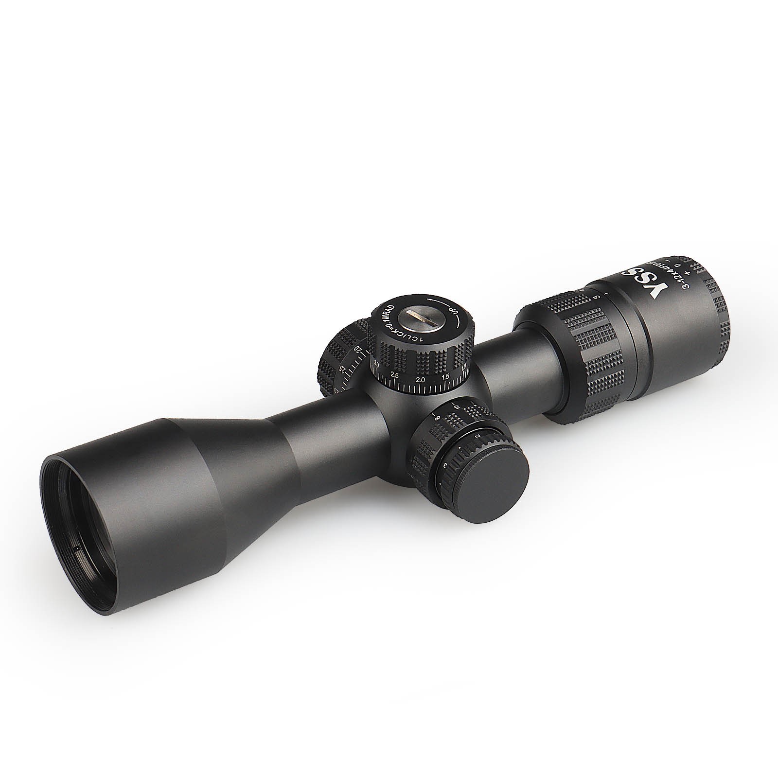 YSS 3-12X44 FFP Riflescope with Long Eye Relief & MIL-DOT Reticle