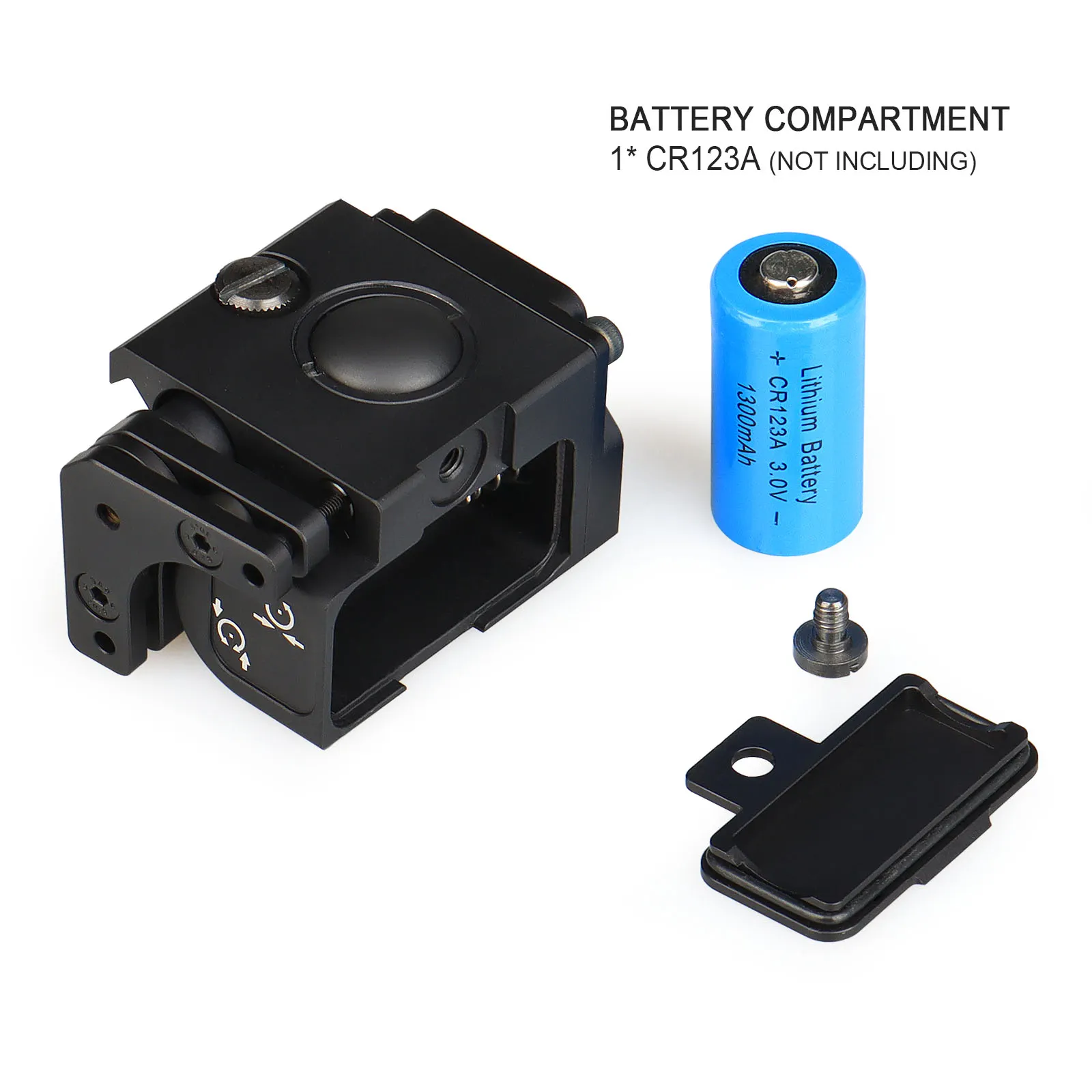 Tactical Perst-1 Aiming Green Laser Sight--rail:0.83inch