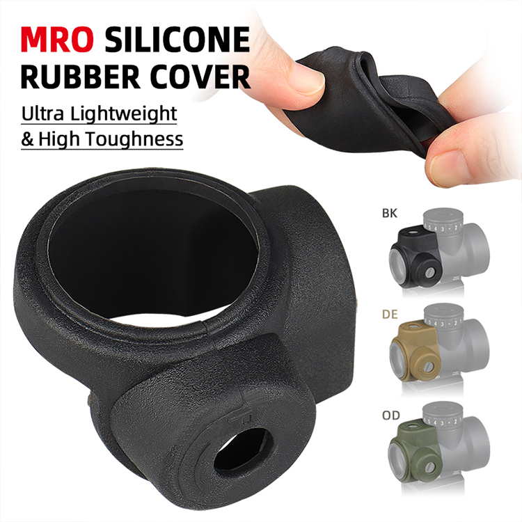 MRO 2.5 MOA Adjustable Red Dot Scope Reflex Sight With 21.2mm Mount For Hunting