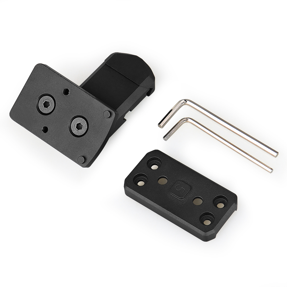 Offset Optic Mount for T2 / RMR--rail:21.2mm