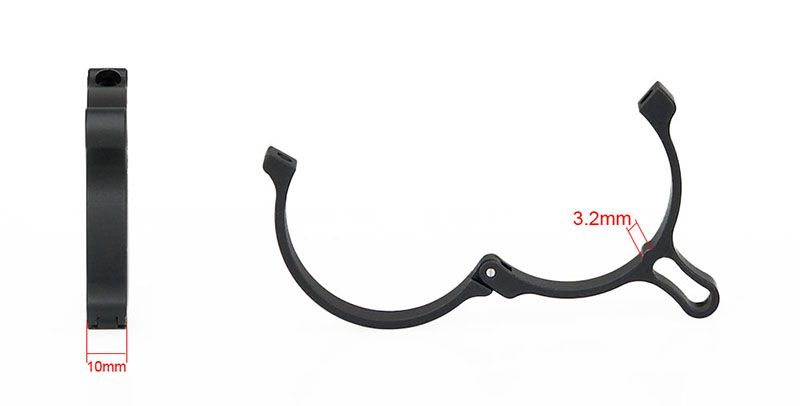 Switch view Throw Lever for Riflescopes