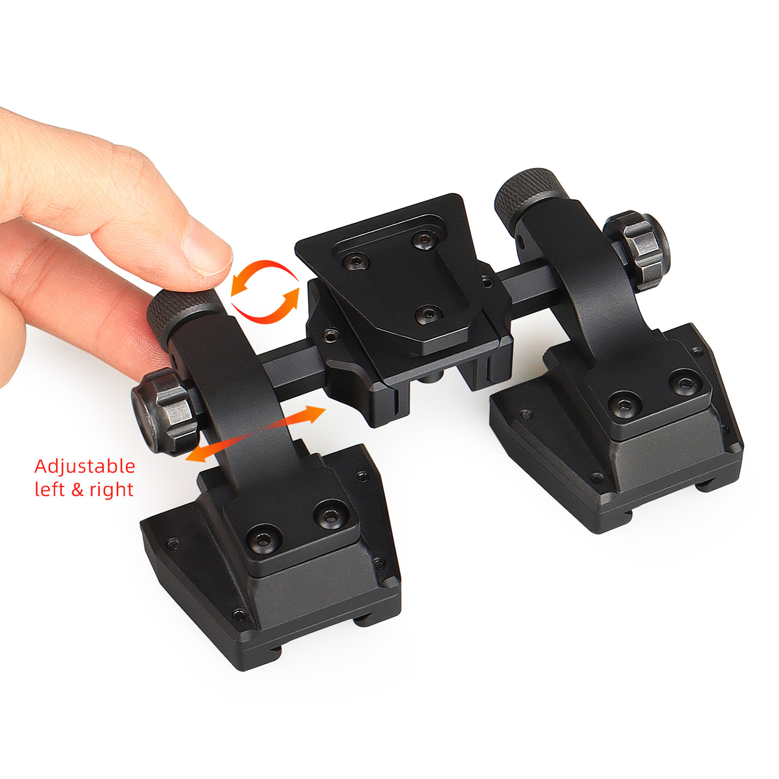 Tactical FLIR M24 reconnaissance helmet mount double dovetail slot mount adapter for M250