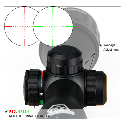 4X32 Mini Walther Rifle Scope